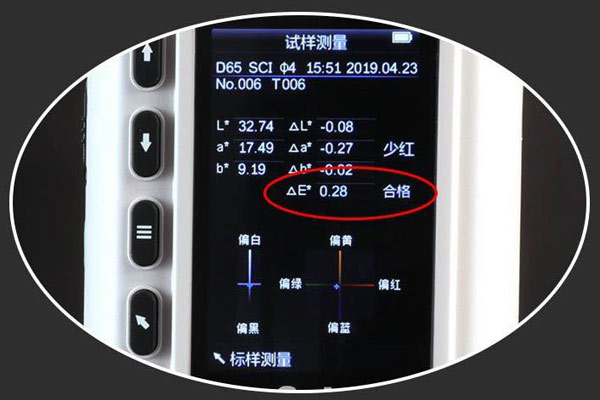 色差仪CIELAB颜色空间的ΔE值怎么计算?