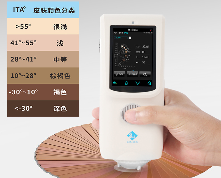 ps08皮肤测色仪