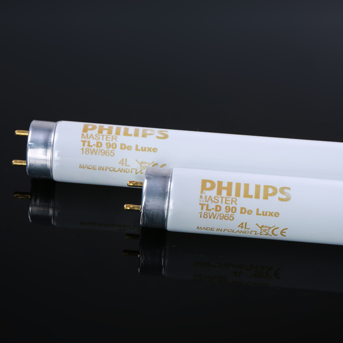 PHILIPS 标准光源D65灯管MASTER TL-D 90 De Luxe 18W/965 S